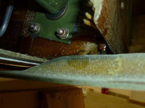 Bulk head is hitting door