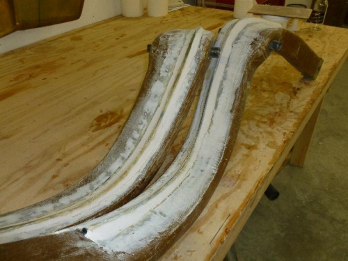 Now the sanding begins