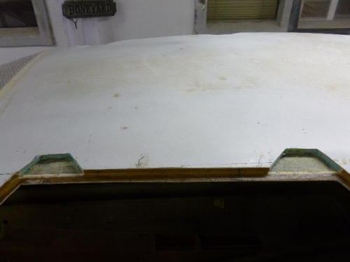 Marked out from door