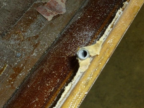 The last receiver tube floxed in