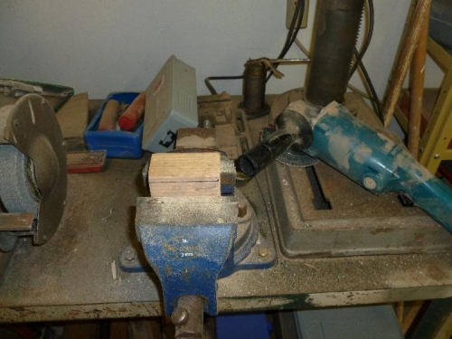 Grinder worked great for this job