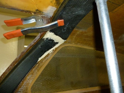 Micro balloons to taper ends