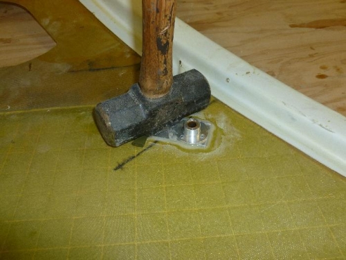 Pilot door will have the locking system installed