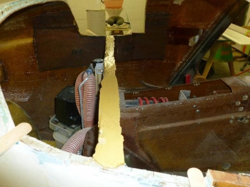 Micro balloons bed for Canard