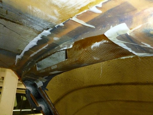 Over head from Co-pilot side