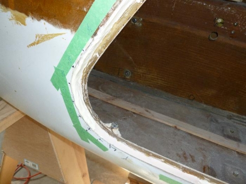 Door gap needs filling