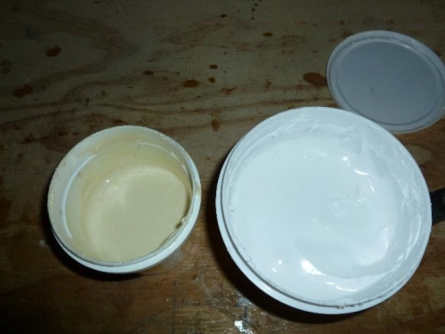 Home brew, Hardener and resin