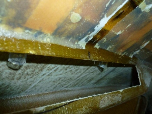 Wire tubes for over head lights.