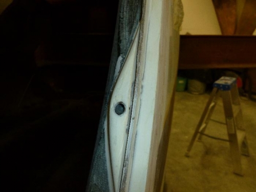 Cut for weather strip