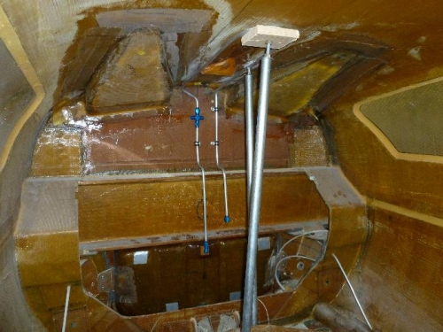 Bolted in the tank today.