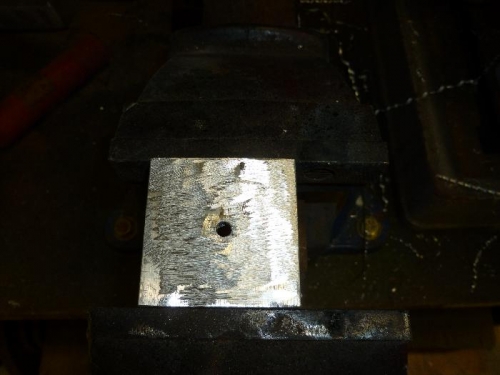 Hard point taped and ruffened up