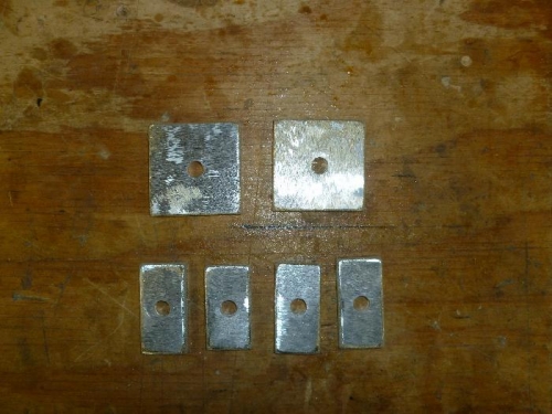 Bottom ones are for the back