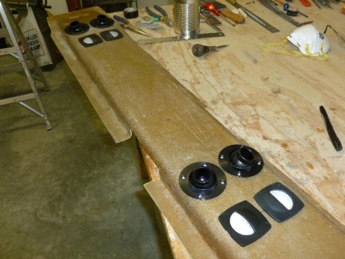 Air and lights in place