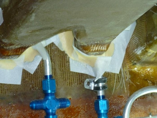 Peel-ply on Micro Balloons