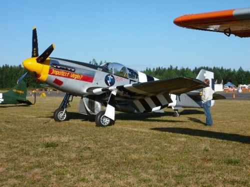 Mustang nicely restored