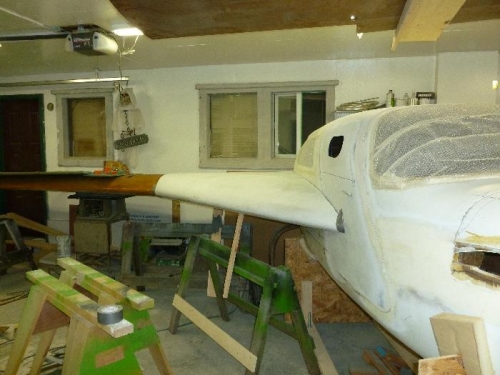 Upper strake fit OK so far