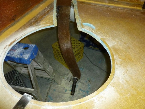 Wheel opening cut out