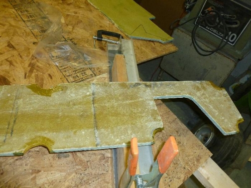 All sanded up with more resin on moues holes