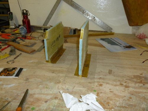 Baffles ready to go in