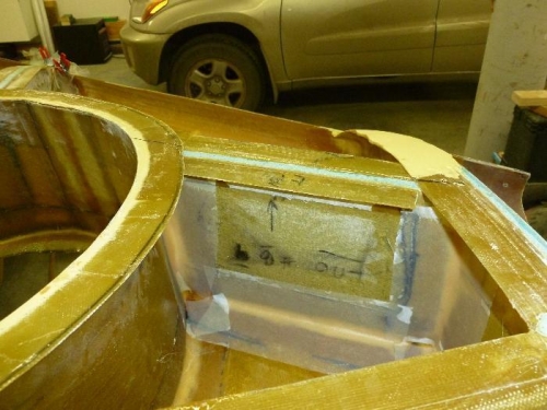 Radius done bid on and peel-ply