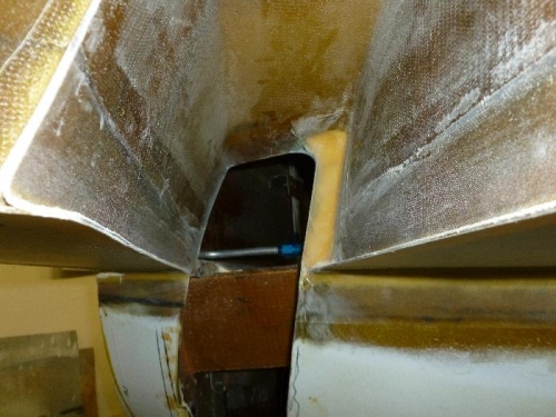 Gear leg socket clean up