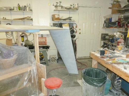 Winglets primed and sealed