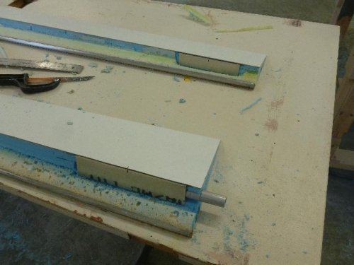 Torque tube ready to go in