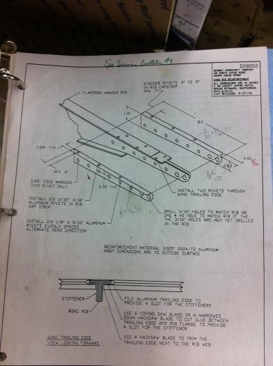 Rib Reinforcement Service Bulletin