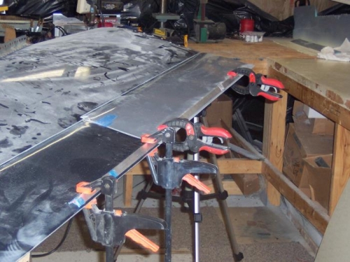 hang flap and rig aileron to flap edges