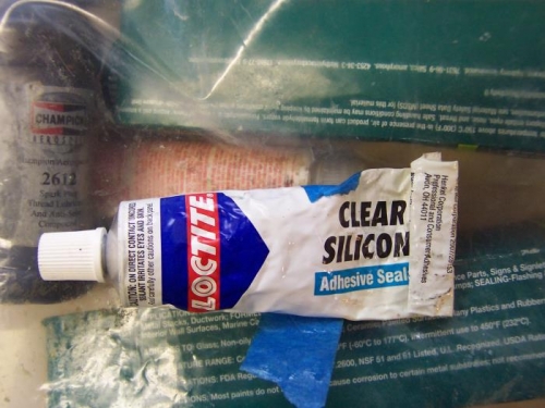 Loctite clear silicone adhesive