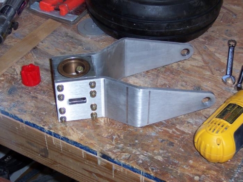 assemble nose gear weldment; drill fork