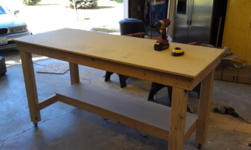 Finished Bench (Front view)