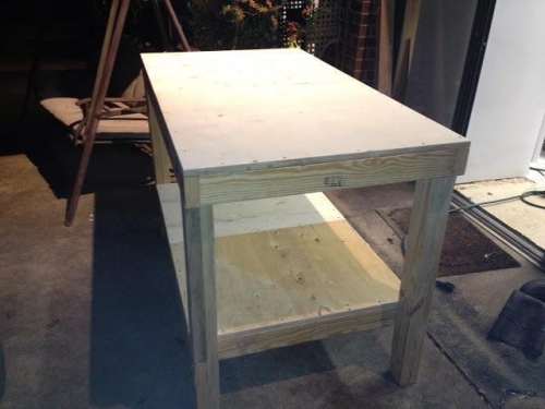 First table we built