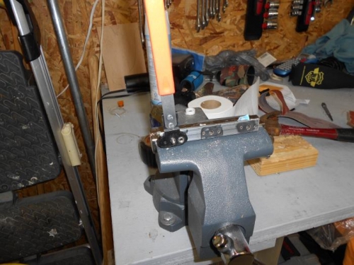 Used platenut jig to drill holes on all but L1 & R1 Brackets
