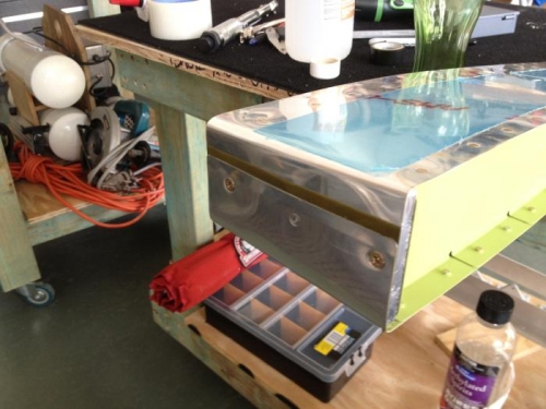 You can see the primer in this shot.