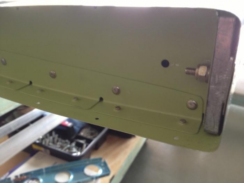 From the top rib side