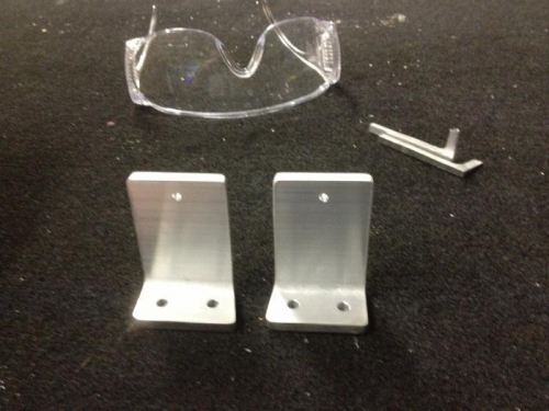 Finished parts and the offcuts