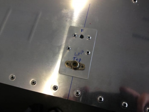 Inner Static Wick doubler and demo nutplate.