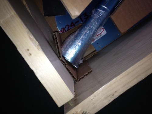 Murphys Law... Its right on the Spar Luckily - No Damage