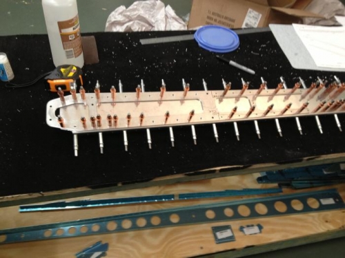 Rear spar and Doubler