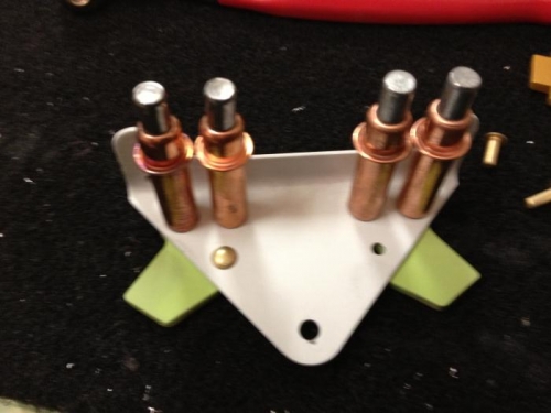 My First rivet on the Aircraft