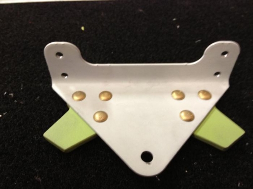 Finished Hinge and Rudder stops