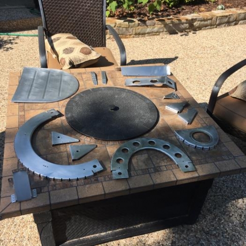 firepit / drying table