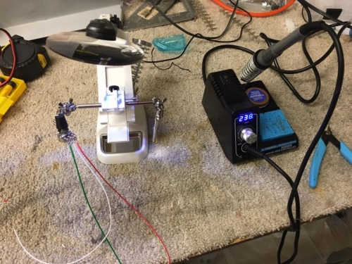 gizmo and solder iron