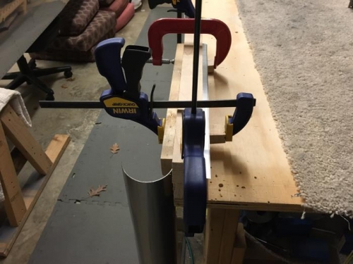 left side bend with clamp