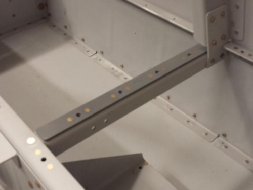 spacer and floor support angles - nutplated