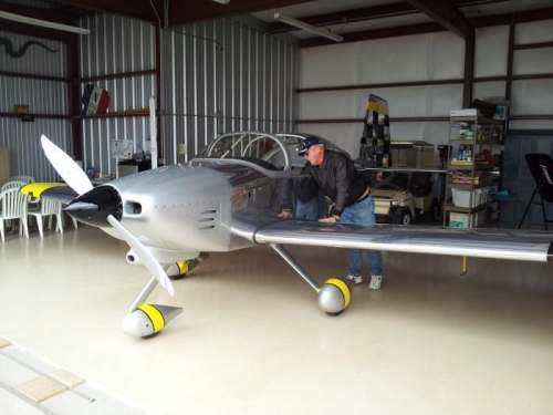 Here is Jim Thorne, and his beautiful RV-7A