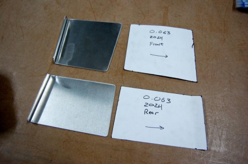 Reinforcement Plates for Right Frame Rear Door
