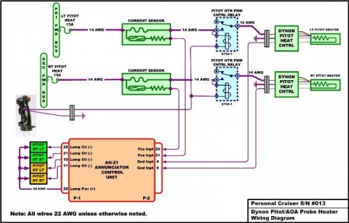 Pitot Heating System