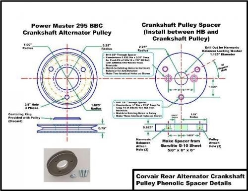 Drive Pulley and Spacer